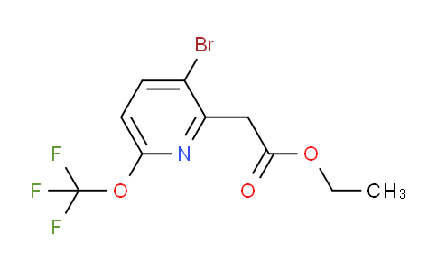 AM17122 | 1361804-01-4 | Ethyl 3-bromo-6-(trifluoromethoxy)pyridine-2-acetate