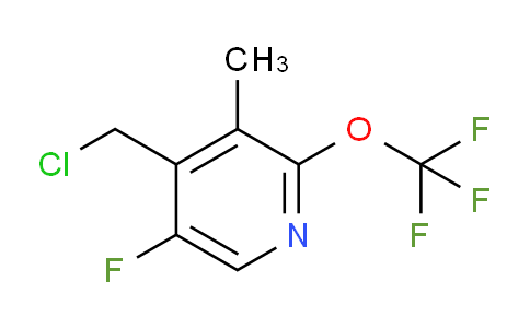 4-(Chloromethyl)-5-fluoro-3-methyl-2-(trifluoromethoxy)pyridine