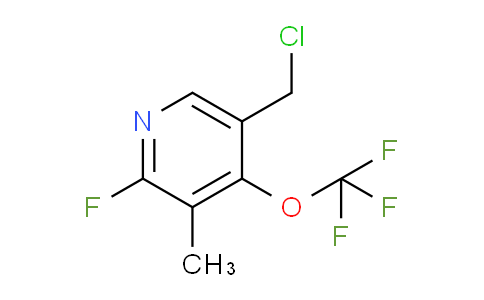 5-(Chloromethyl)-2-fluoro-3-methyl-4-(trifluoromethoxy)pyridine