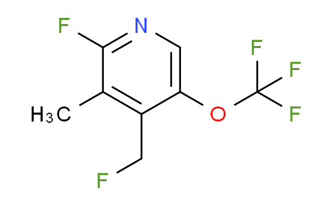 2-Fluoro-4-(fluoromethyl)-3-methyl-5-(trifluoromethoxy)pyridine
