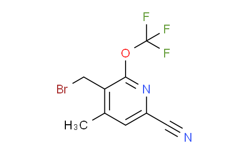 AM171226 | 1804788-18-8 | 3-(Bromomethyl)-6-cyano-4-methyl-2-(trifluoromethoxy)pyridine