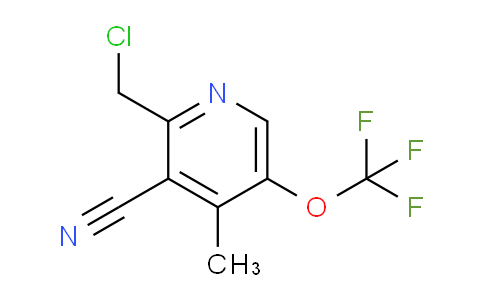 AM171228 | 1804817-63-7 | 2-(Chloromethyl)-3-cyano-4-methyl-5-(trifluoromethoxy)pyridine