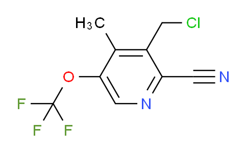 AM171248 | 1804727-09-0 | 3-(Chloromethyl)-2-cyano-4-methyl-5-(trifluoromethoxy)pyridine