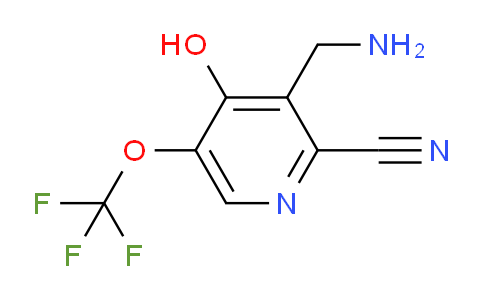 3-(Aminomethyl)-2-cyano-4-hydroxy-5-(trifluoromethoxy)pyridine