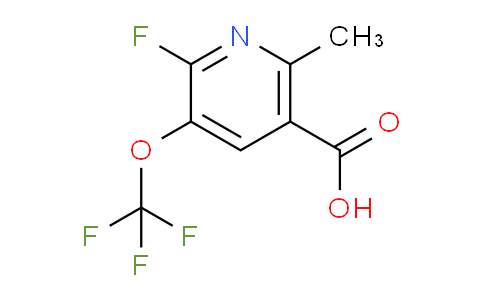 2-Fluoro-6-methyl-3-(trifluoromethoxy)pyridine-5-carboxylic acid