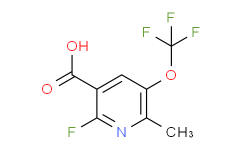 AM171256 | 1803702-59-1 | 2-Fluoro-6-methyl-5-(trifluoromethoxy)pyridine-3-carboxylic acid