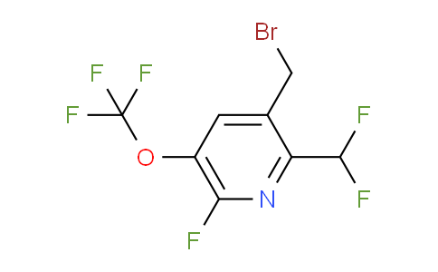 AM171285 | 1804760-80-2 | 3-(Bromomethyl)-2-(difluoromethyl)-6-fluoro-5-(trifluoromethoxy)pyridine