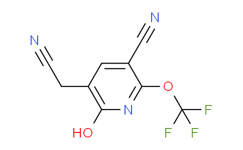AM171287 | 1804472-70-5 | 3-Cyano-6-hydroxy-2-(trifluoromethoxy)pyridine-5-acetonitrile