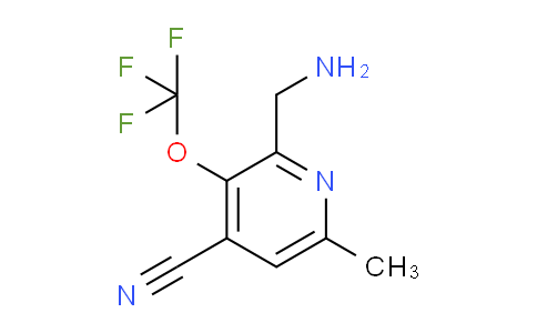 2-(Aminomethyl)-4-cyano-6-methyl-3-(trifluoromethoxy)pyridine