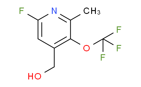 6-Fluoro-2-methyl-3-(trifluoromethoxy)pyridine-4-methanol