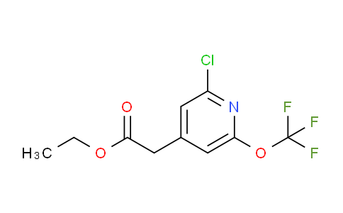 Ethyl 2-chloro-6-(trifluoromethoxy)pyridine-4-acetate