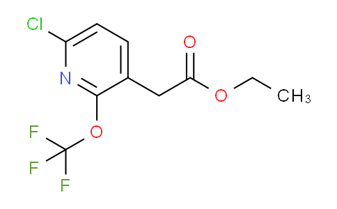 Ethyl 6-chloro-2-(trifluoromethoxy)pyridine-3-acetate