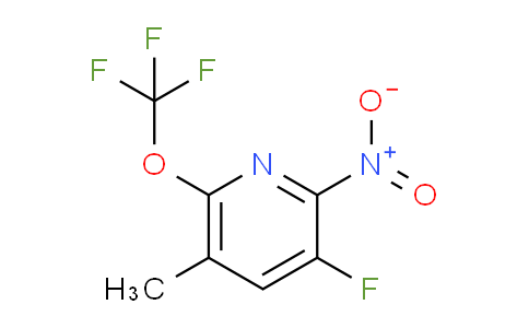 AM171340 | 1804312-55-7 | 3-Fluoro-5-methyl-2-nitro-6-(trifluoromethoxy)pyridine