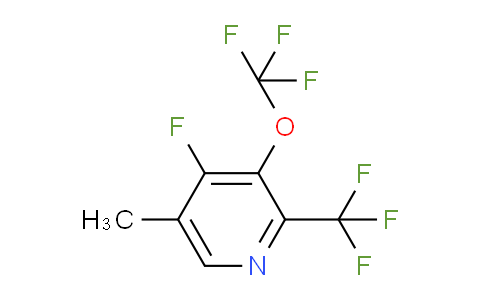 AM171344 | 1804329-57-4 | 4-Fluoro-5-methyl-3-(trifluoromethoxy)-2-(trifluoromethyl)pyridine