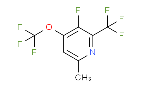 AM171347 | 1803678-64-9 | 3-Fluoro-6-methyl-4-(trifluoromethoxy)-2-(trifluoromethyl)pyridine