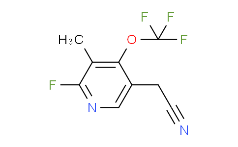 AM171350 | 1805977-77-8 | 2-Fluoro-3-methyl-4-(trifluoromethoxy)pyridine-5-acetonitrile