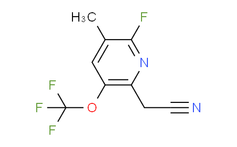 AM171353 | 1806259-20-0 | 2-Fluoro-3-methyl-5-(trifluoromethoxy)pyridine-6-acetonitrile