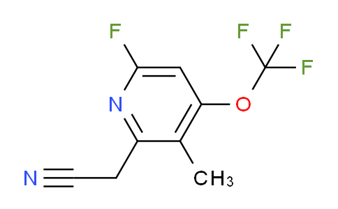 AM171358 | 1803943-95-4 | 6-Fluoro-3-methyl-4-(trifluoromethoxy)pyridine-2-acetonitrile