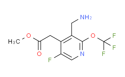 Methyl 3-(aminomethyl)-5-fluoro-2-(trifluoromethoxy)pyridine-4-acetate