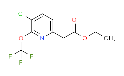 Ethyl 3-chloro-2-(trifluoromethoxy)pyridine-6-acetate