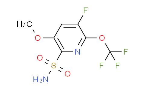 AM171362 | 1803679-58-4 | 3-Fluoro-5-methoxy-2-(trifluoromethoxy)pyridine-6-sulfonamide