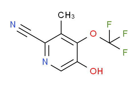 2-Cyano-5-hydroxy-3-methyl-4-(trifluoromethoxy)pyridine