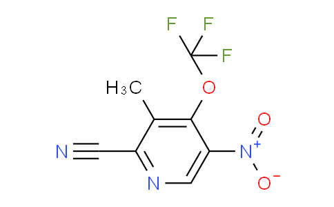AM171376 | 1806220-49-4 | 2-Cyano-3-methyl-5-nitro-4-(trifluoromethoxy)pyridine
