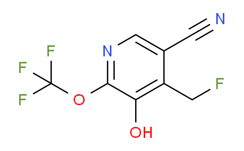5-Cyano-4-(fluoromethyl)-3-hydroxy-2-(trifluoromethoxy)pyridine