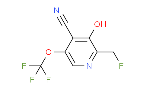 AM171389 | 1806249-78-4 | 4-Cyano-2-(fluoromethyl)-3-hydroxy-5-(trifluoromethoxy)pyridine