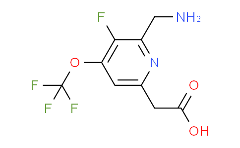 AM171400 | 1804311-56-5 | 2-(Aminomethyl)-3-fluoro-4-(trifluoromethoxy)pyridine-6-acetic acid