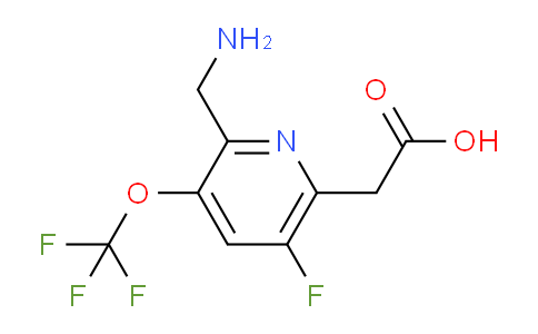 AM171408 | 1804311-63-4 | 2-(Aminomethyl)-5-fluoro-3-(trifluoromethoxy)pyridine-6-acetic acid