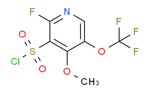 AM171409 | 1803700-24-4 | 2-Fluoro-4-methoxy-5-(trifluoromethoxy)pyridine-3-sulfonyl chloride