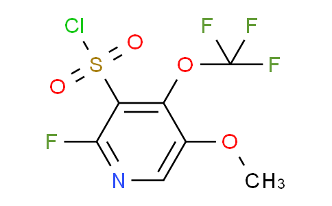 AM171415 | 1804309-62-3 | 2-Fluoro-5-methoxy-4-(trifluoromethoxy)pyridine-3-sulfonyl chloride