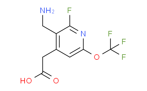 3-(Aminomethyl)-2-fluoro-6-(trifluoromethoxy)pyridine-4-acetic acid