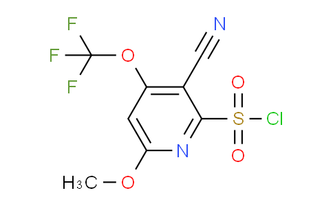 AM171421 | 1806215-60-0 | 3-Cyano-6-methoxy-4-(trifluoromethoxy)pyridine-2-sulfonyl chloride