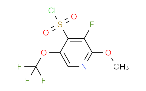 AM171425 | 1804746-35-7 | 3-Fluoro-2-methoxy-5-(trifluoromethoxy)pyridine-4-sulfonyl chloride