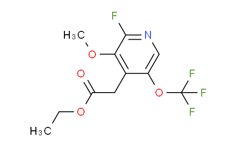 AM171431 | 1806180-71-1 | Ethyl 2-fluoro-3-methoxy-5-(trifluoromethoxy)pyridine-4-acetate