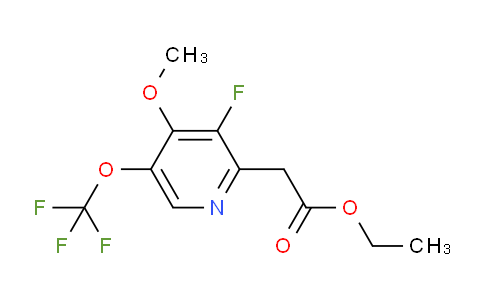 AM171448 | 1804626-99-0 | Ethyl 3-fluoro-4-methoxy-5-(trifluoromethoxy)pyridine-2-acetate