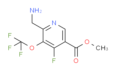 AM171456 | 1804311-19-0 | Methyl 2-(aminomethyl)-4-fluoro-3-(trifluoromethoxy)pyridine-5-carboxylate