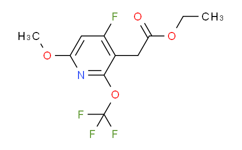 AM171457 | 1804303-18-1 | Ethyl 4-fluoro-6-methoxy-2-(trifluoromethoxy)pyridine-3-acetate