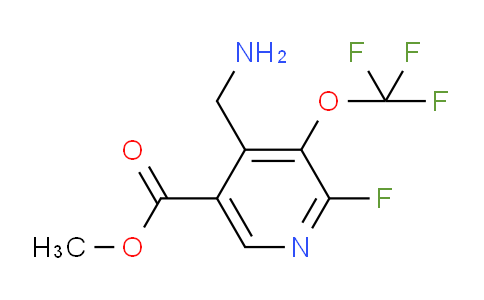 AM171477 | 1803684-23-2 | Methyl 4-(aminomethyl)-2-fluoro-3-(trifluoromethoxy)pyridine-5-carboxylate