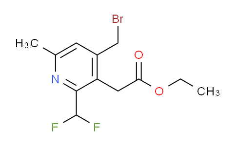 AM17148 | 1361799-72-5 | Ethyl 4-(bromomethyl)-2-(difluoromethyl)-6-methylpyridine-3-acetate