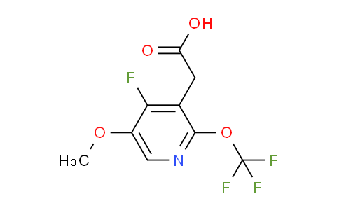 AM171480 | 1804790-90-6 | 4-Fluoro-5-methoxy-2-(trifluoromethoxy)pyridine-3-acetic acid