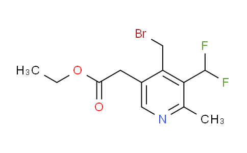 AM17150 | 1361916-24-6 | Ethyl 4-(bromomethyl)-3-(difluoromethyl)-2-methylpyridine-5-acetate