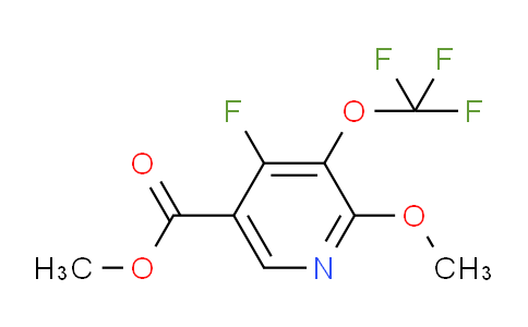 AM171502 | 1806719-48-1 | Methyl 4-fluoro-2-methoxy-3-(trifluoromethoxy)pyridine-5-carboxylate