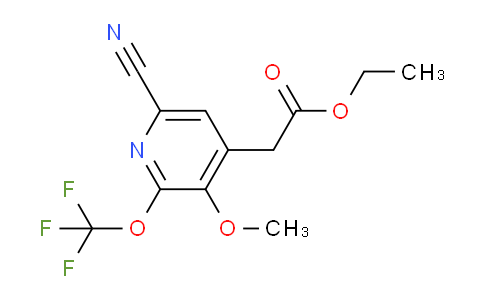 AM171503 | 1806224-16-7 | Ethyl 6-cyano-3-methoxy-2-(trifluoromethoxy)pyridine-4-acetate