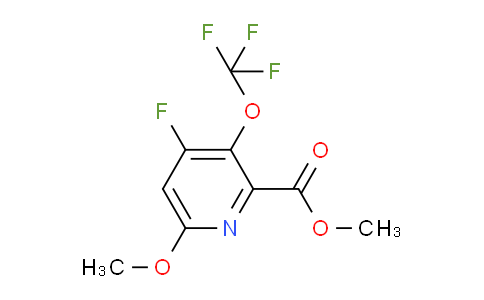 AM171504 | 1804306-60-2 | Methyl 4-fluoro-6-methoxy-3-(trifluoromethoxy)pyridine-2-carboxylate