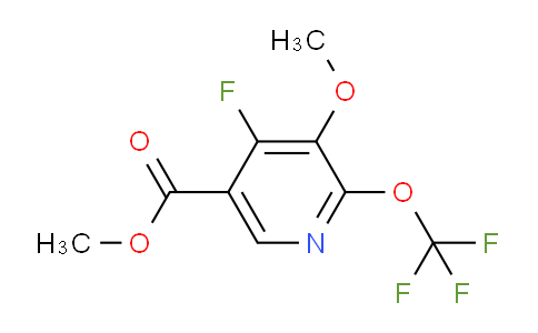 AM171505 | 1806719-50-5 | Methyl 4-fluoro-3-methoxy-2-(trifluoromethoxy)pyridine-5-carboxylate