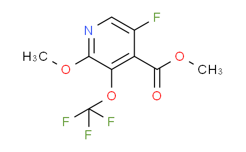 Methyl 5-fluoro-2-methoxy-3-(trifluoromethoxy)pyridine-4-carboxylate