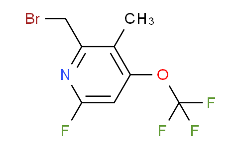 2-(Bromomethyl)-6-fluoro-3-methyl-4-(trifluoromethoxy)pyridine